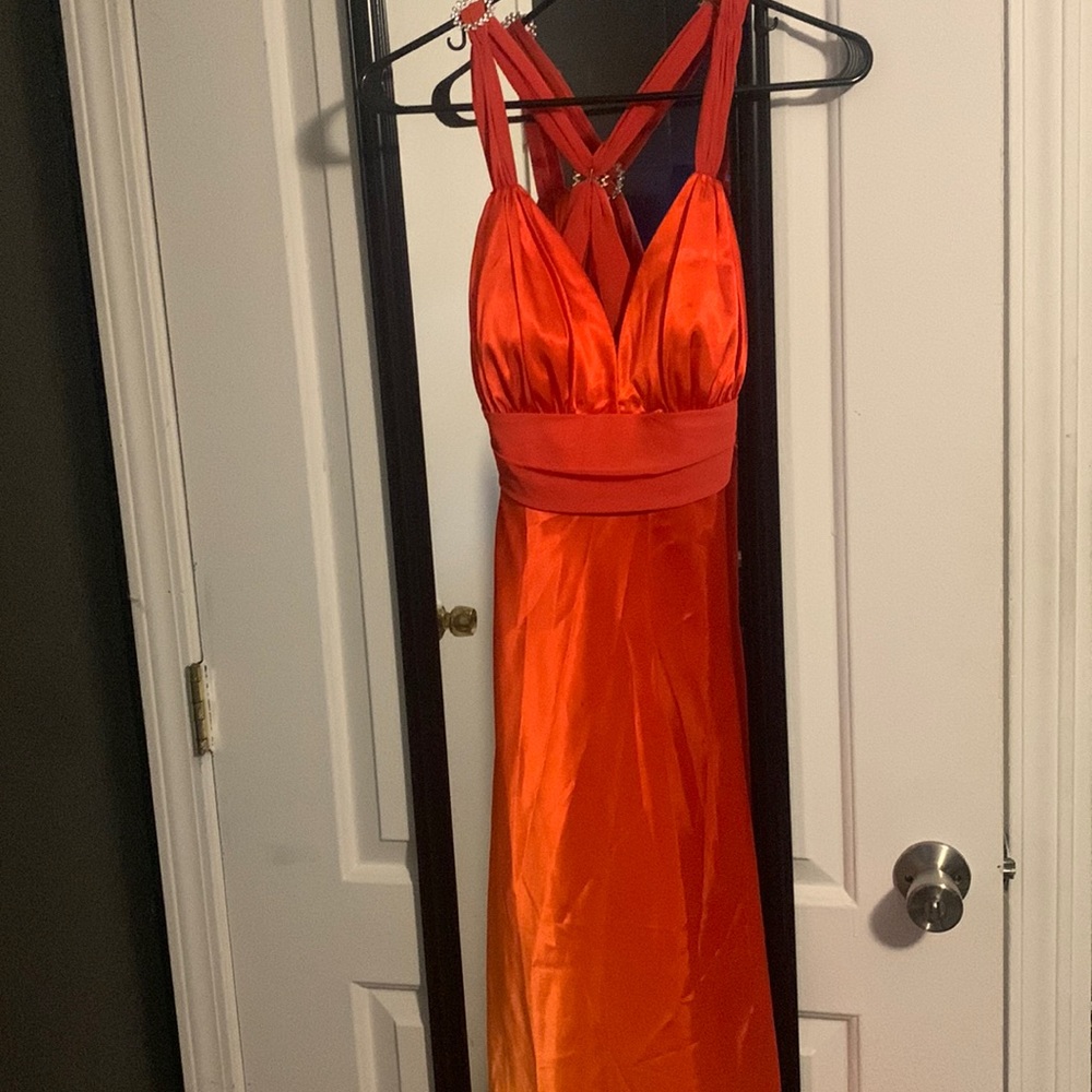 Orange Prom Dress